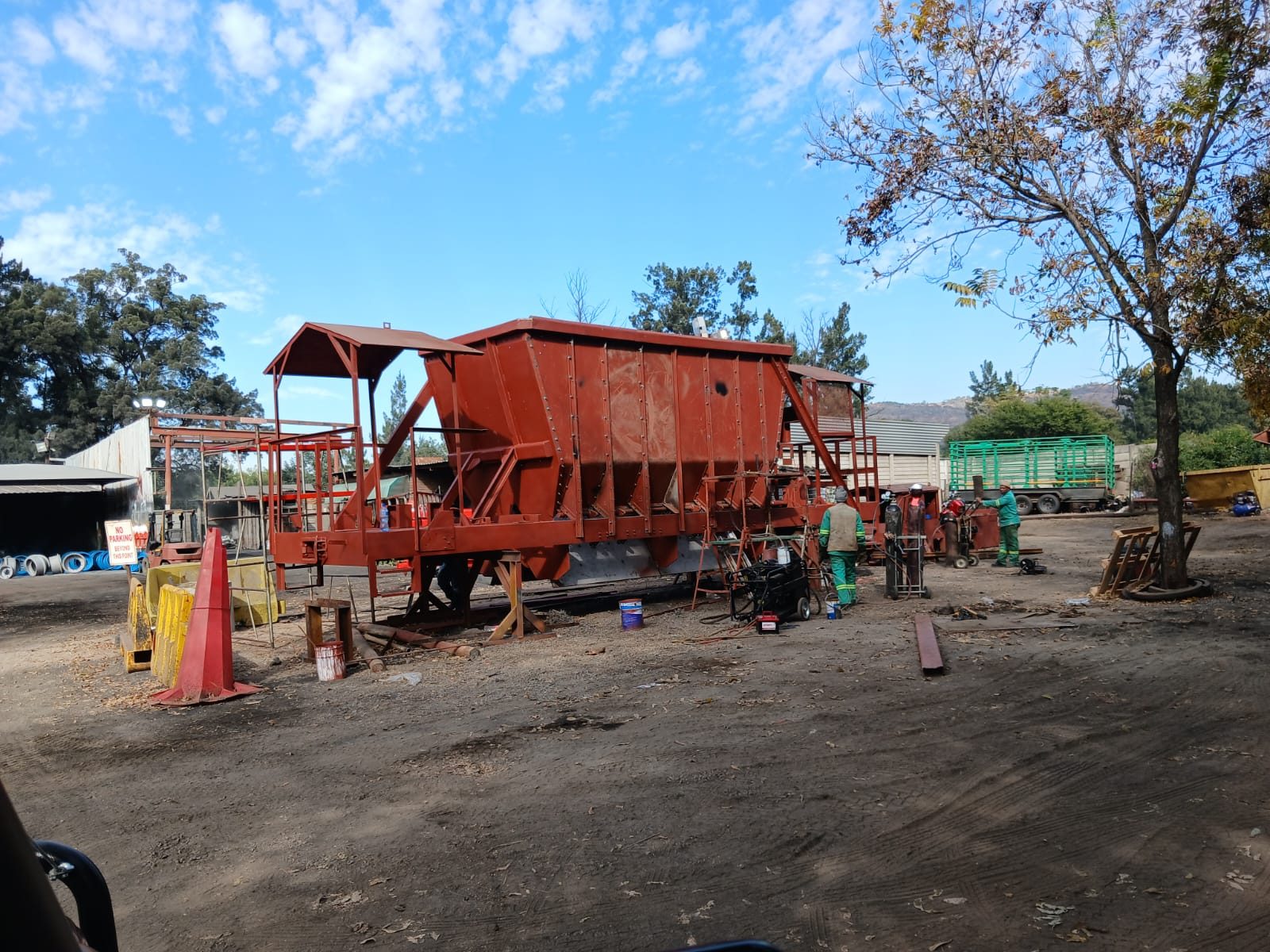 Screening plant