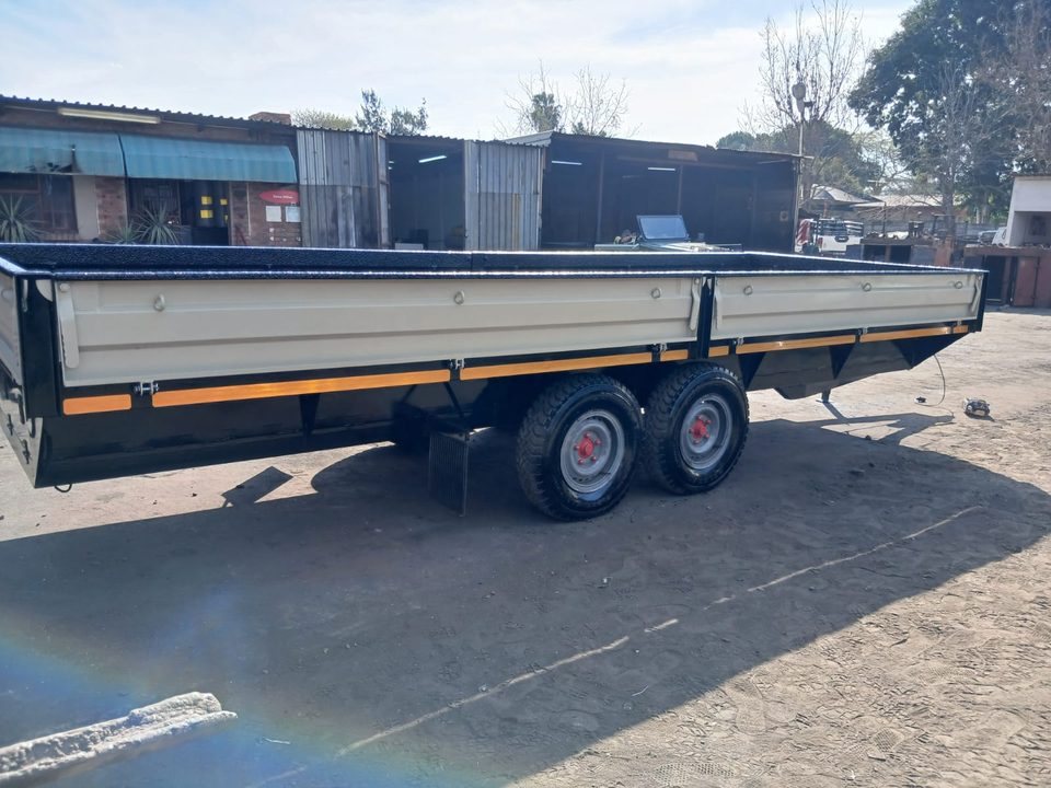 Trailer rebuild in the workshop